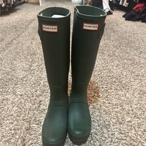 Hunter Dark Green Footwear